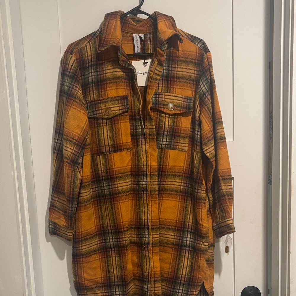 Plaid Flannel Shirt Deess